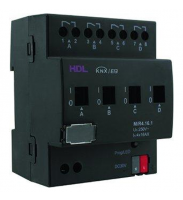  KNX - Módulo Relay 04 Canais 10 AMP - HDL-M/R04.10.1