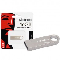 PEN DRIVE 16GB KINGSTON USB 2.0 DTSE9H PRATA