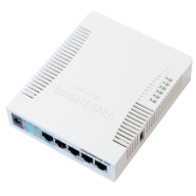 Mikrotik - Routerboard RB 751G 2HnD level 4