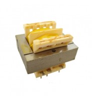 TRANSFORMADOR DE FORÇA PARA PLACAS DE CIRCUITO IMPRESSO  ENTRADA 127/220 SAÍDA 4,5+4,5V x 200mA SAÍDA OPÇÃO 9V x 200mA