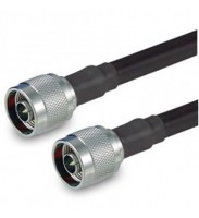 Cabo proprietario LMR400 com N macho (2,5mts)